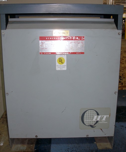 GENERAL ELECTRIC Step Down Transformer, 30 kva, 480-240v,